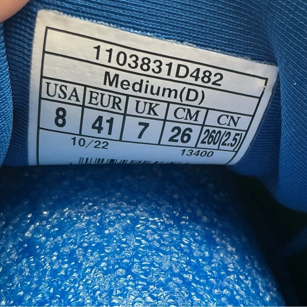 Brooks Glycerin‎ GTS 20 Blue Athletic Running Shoes size 8